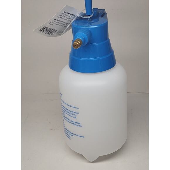 True Living 1 Liter Pump Pressure Sprayer - Blue/White - NEW - Picture 3 of 6